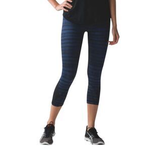 LULULEMON ATHLETICA Inspire Crop II 'Full-On Luxtreme (Mesh) Size 2